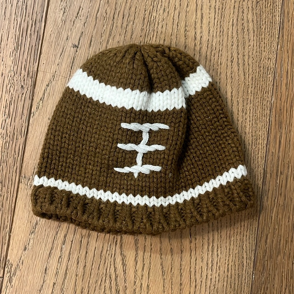 Infant beanie - football season 🏈